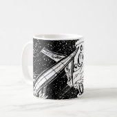 Raumschiff 2 kaffeetasse (Vorderseite Links)