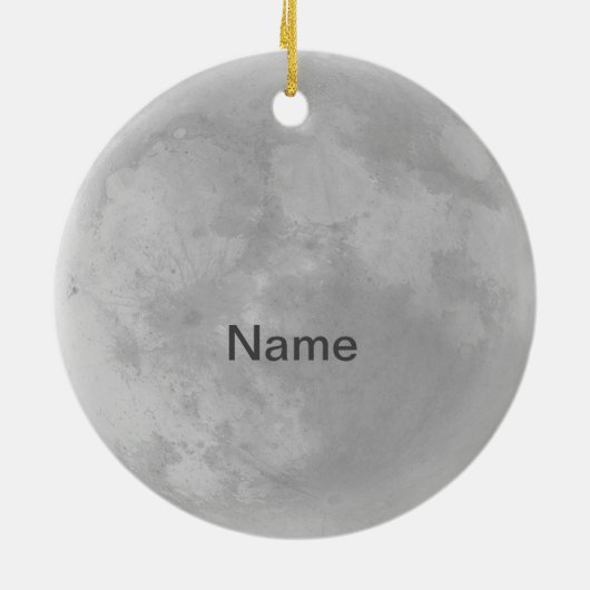 Raumschiff-Alien Cat Abduction Zollschmuck Keramik Ornament (Hinten)