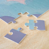 Raumschiff am Himmel Puzzle (Seite)