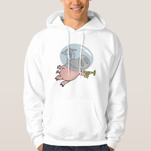 Raumschiff-Astronaut mit Phaser Hoodie (Vorderseite)