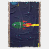 Raumschiff-Astronautin Decke (Vorderseite Vertikal)