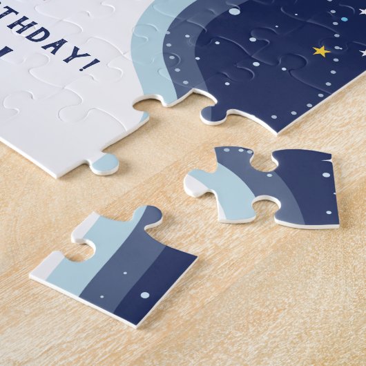 Raumschiff Astronautin Jigsaw Puzzle (Seite)