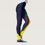 Raumschiff-Astronautin Leggings (Rechts)