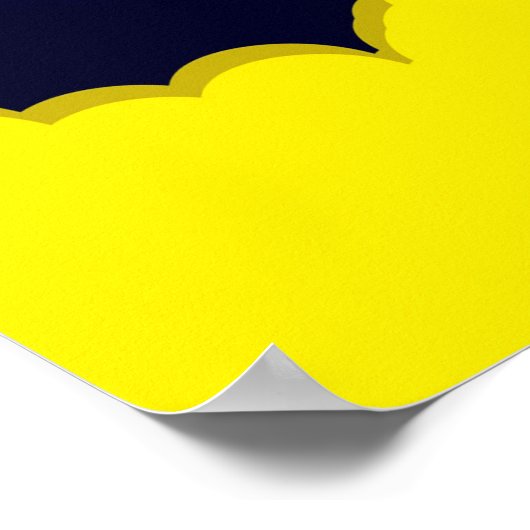 Raumschiff-Astronautin Poster (Ecke)