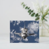 Raumschiff auf der Erde Postkarte (Stehend Vorderseite)