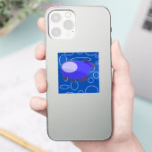 Raumschiff Aufkleber (Telefon)