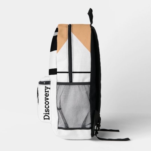 Raumschiff Bedruckter Rucksack (Rechts)