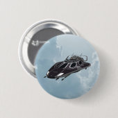 Raumschiff Button (Vorne & Hinten)