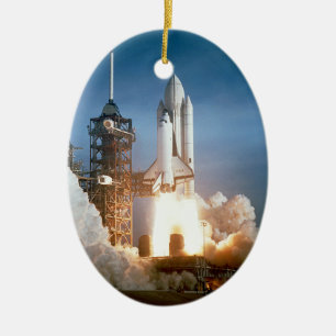 Raumschiff Columbia-Ornament Keramik Ornament