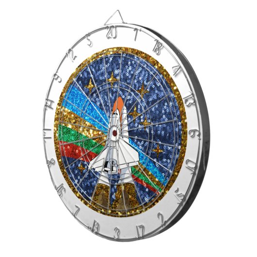 Raumschiff Dartscheibe (Vorderseite rechts)