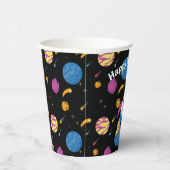 Raumschiff durch Galaxie Pappbecher (Rechts)