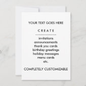 Raumschiff Einladung (Rückseite)