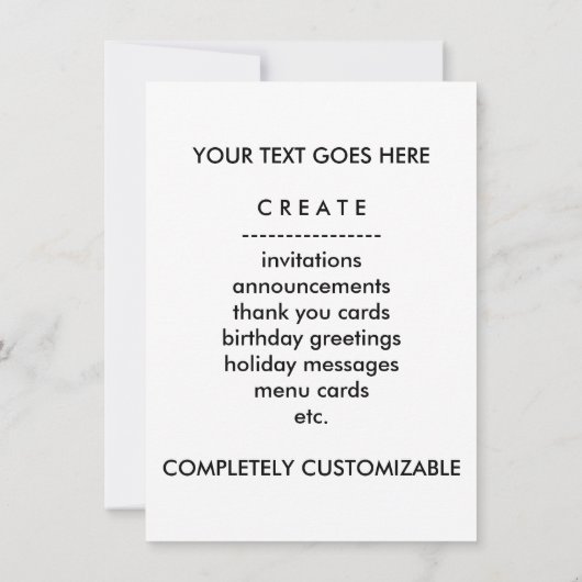 Raumschiff Einladung (Rückseite)