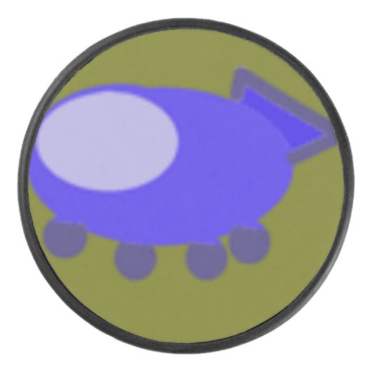 Raumschiff Eishockey Puck (Vorderseite)