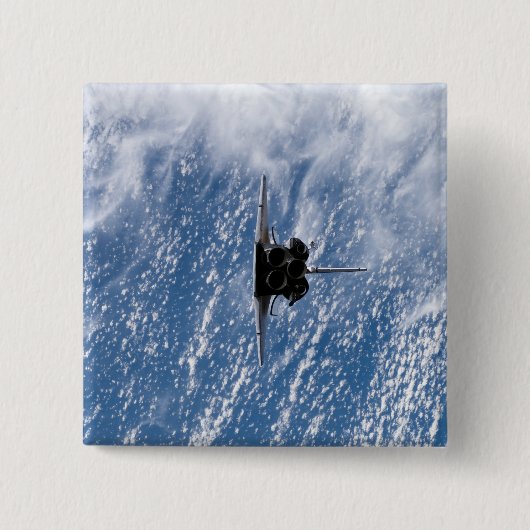 Raumschiff-Endeavour 18 Button (Vorderseite)