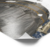 Raumschiff-Endeavour 18 Fotodruck (Ecke)