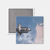 Raumschiff-Endeavour 19 Magnet (Vorderseite/Rückseite)