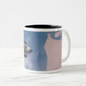 Raumschiff-Endeavour 19 Zweifarbige Tasse (VorderseiteRechts)