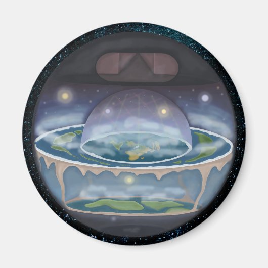 Raumschiff Erde Magnet (Vorne)