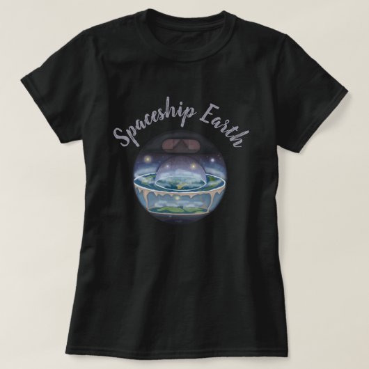 Raumschiff Erde T-Shirt (Design vorne)