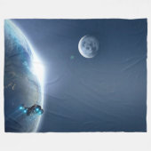 RAUMSCHIFF FLEECEDECKE (Vorderseite (Horizontal))