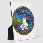 Raumschiff Fotoplatte (Seite)