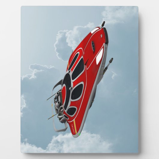 Raumschiff Fotoplatte (Vorderseite)