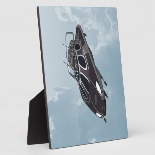 Raumschiff Fotoplatte (Seite)