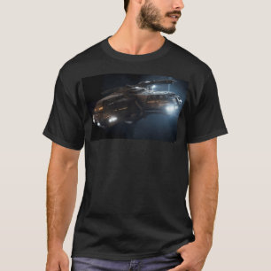 Raumschiff gegen die Sterne T-Shirt