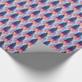 Raumschiff Geschenkpapier (Ecke)
