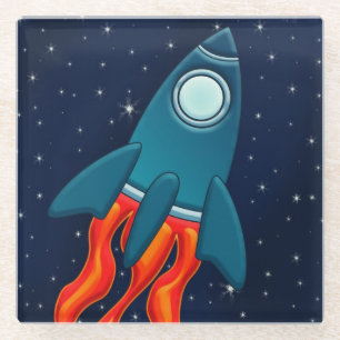 Raumschiff Glasuntersetzer