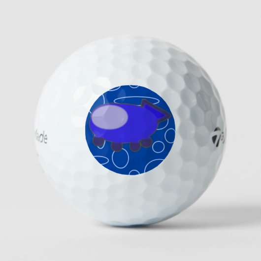 Raumschiff Golfball (Vorderseite)