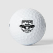 Raumschiff Golfball (Vorderseite)