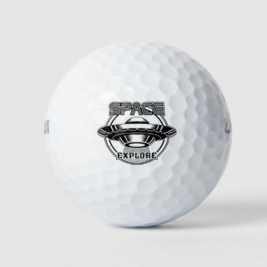 Raumschiff Golfball (Vorderseite)