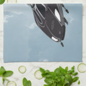 Raumschiff Handtuch (Gefaltet)