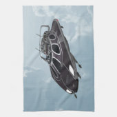 Raumschiff Handtuch (Vertikal)
