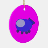 Raumschiff Keramik Ornament (Rechts)