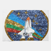Raumschiff Küchentuch (Horizontal)