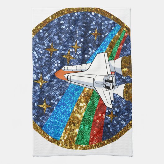 Raumschiff Küchentuch (Vertikal)