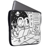 Raumschiff-Laptop-Tasche Laptopschutzhülle (Vorne Rechts)
