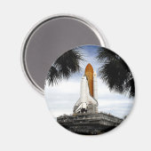 Raumschiff Magnet (Vorderseite/Rückseite)