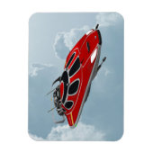 Raumschiff Magnet (Vertikal)