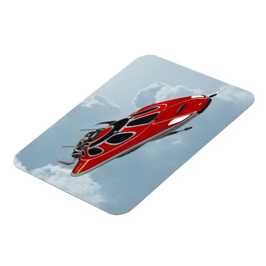 Raumschiff Magnet (Linke Seite)