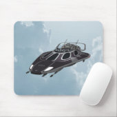 Raumschiff Mousepad (Mit Mouse)