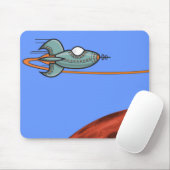 Raumschiff Mousepad (Mit Mouse)