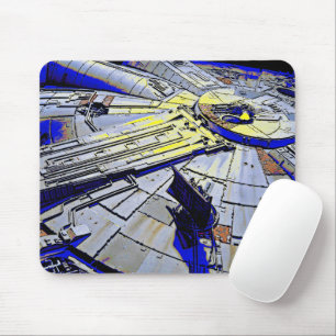 Raumschiff mousepad
