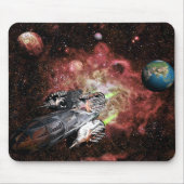 Raumschiff Mousepad (Vorne)