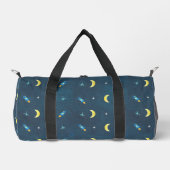 Raumschiff-Muster Duffle Bag (Vorderseite)