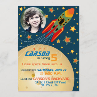 Raumschiff-Planeten-u. Einladung