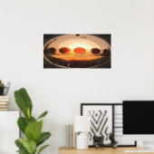 Raumschiff Poster (Heimbüro)